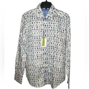 Robert Graham Classic-Fit Aldonna Shirt sz XL